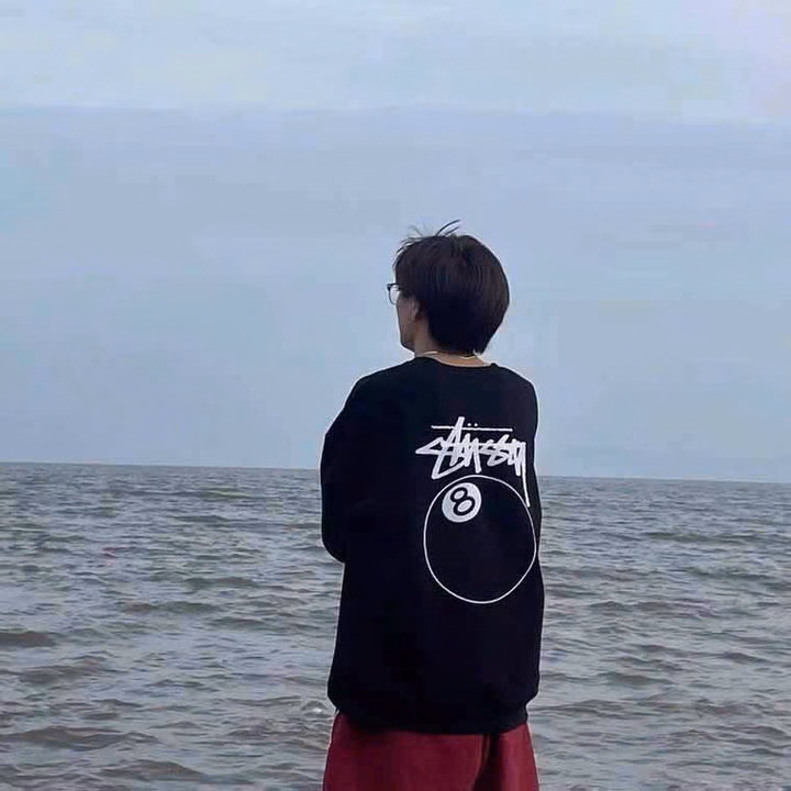 Áo Sweater Nam Nữ Unisex Stussy 08 Form Rộng Nỉ Bông Dáng Oversize - Ausa House - Ảnh 5