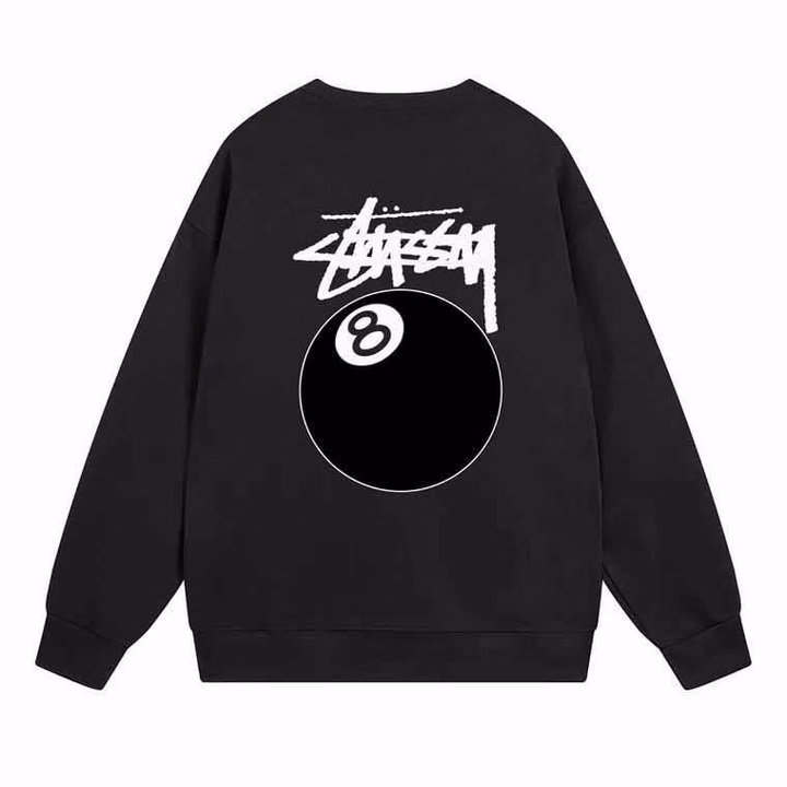 Áo Sweater Nam Nữ Unisex Stussy 08 Form Rộng Nỉ Bông Dáng Oversize - Ausa House - Ảnh 10