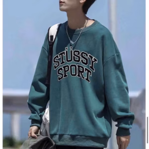 Áo Thun Sweater Nam Nữ Unisex Stussy Sport Nỉ Bông Form Rộng - Ausa House