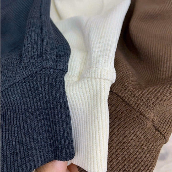 Set Đồ Nữ Áo Vạt Nhọn Kèm Quần Ống Suông Thun Nỉ Tăm - Ausa House - Ảnh 16