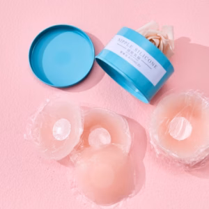 1 Hộp 5 Cặp Dán Ngực Silicon