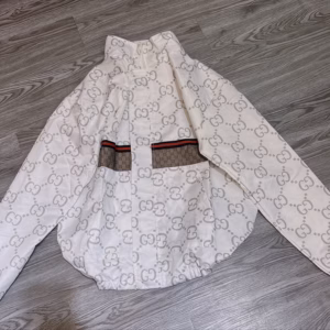 Áo Khoác Dù Pero Chữ Gg Phối Ngang - Lê Phương Boutique