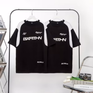 Áo Thun Local Brand Form Rộng Tay Lỡ Unisex Chất Cá Sấu -- In Chữ Bxathn Phối Màu