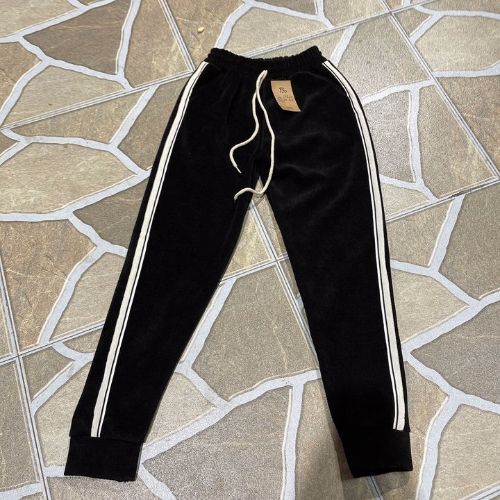 Quần Baggy Umi Nhung Kẻ Viền Sọc Thể Thao, Hàng Cao Cấp Bán Shop - Ảnh 3