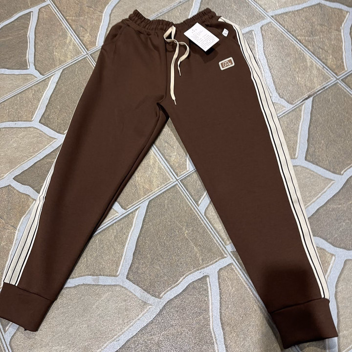 Quần Baggy Umi Nhung Kẻ Viền Sọc Thể Thao, Hàng Cao Cấp Bán Shop - Ảnh 6