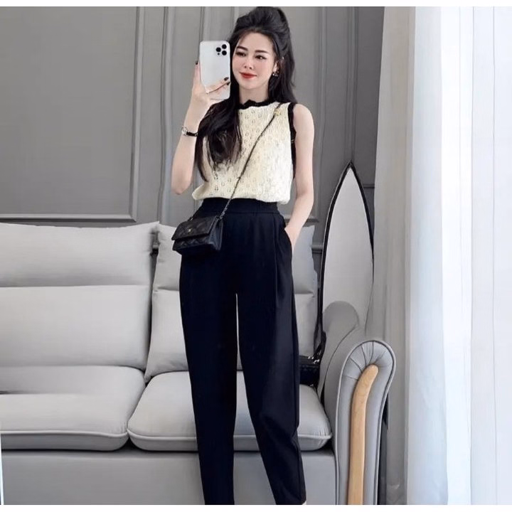 Quần Baggy Umi Trơn Kẻ Viền Sọc Thể Thao, Hàng Cao Cấp Bán Shop Loại 1 - Ảnh 5