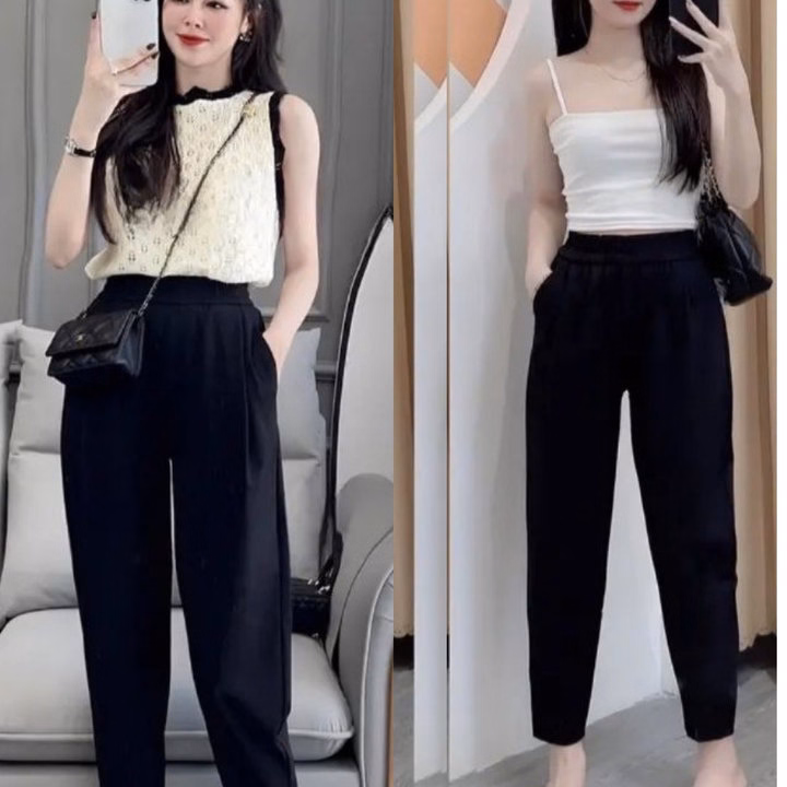 Quần Baggy Umi Trơn Kẻ Viền Sọc Thể Thao, Hàng Cao Cấp Bán Shop Loại 1 - Ảnh 6