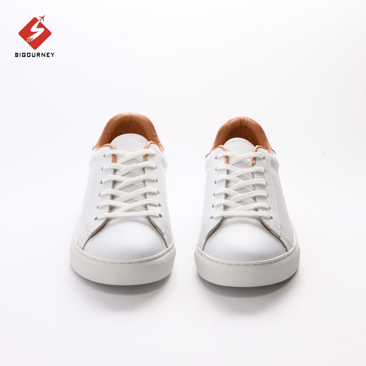 Giày Sneaker Da Bò Màu Trắng Tt-001 - Sigourney - Ảnh 4