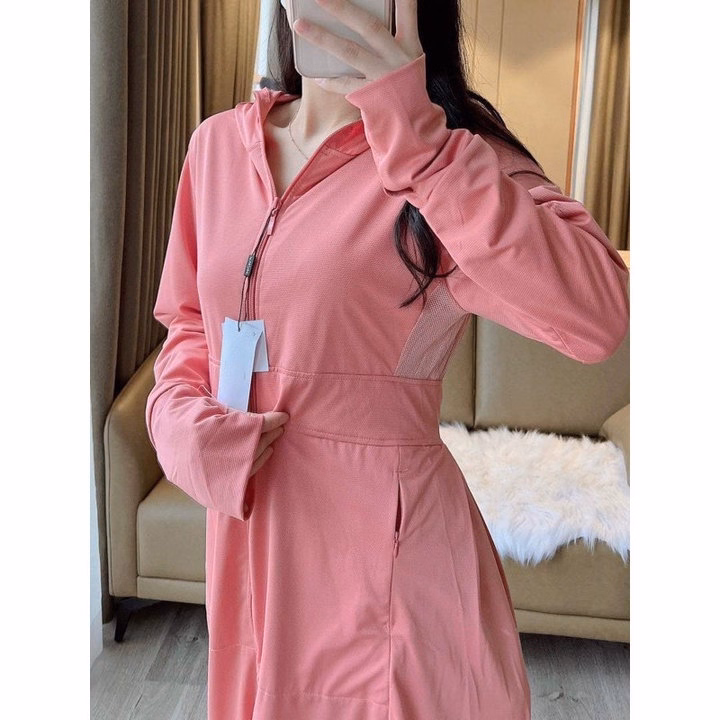 Áo Choàng Chống Nắng 2 Lớp Thiết Kế Kèm Mũ Cứng Dày Dặn Dành Cho Bạn Nữ - Diepchi Fashion - Ảnh 5