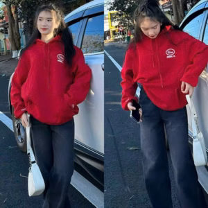 Áo Hoodie Chữ Trắng Hai Mặt Nam Nữ Sht111- Minh Hà House