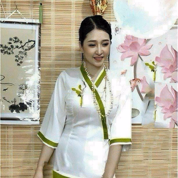 Set Bộ Đồ Bà Ba Thêu Phụng Sh1203- Sam Store