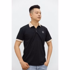 Aó Phông Polo Nam Cổ Phối Màu Thêu Họa Tiết Chữ U Slcxa271 - Chipxinhxk