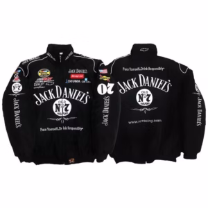 Áo Khoác Dù Nam 2 Lớp In Nhiều Chữ Jack Daniels Đi Tua Phượt Siêu Đẹp Thời Trang - Htm Fashion