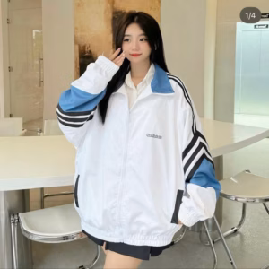 Áo Khoác Dù Nam Nữ 2 Lớp In Chữ Sentinals Áo Phối Màu Sọc Tay Siêu Ngầu - Htm Fashion