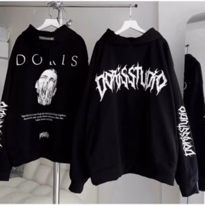 Áo Hoodie Nỉ Nam Nữ In Hình Người In Chữ Dorls Form Chẩn Thoải Mái - Htm Fashion