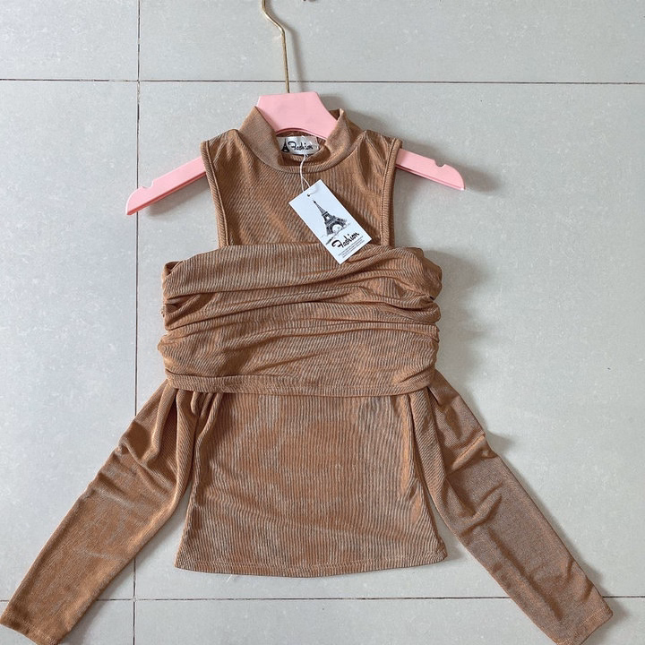 Áo Kiểu Hở Vai Nhũ Tay Dài - Lê Phương Boutique - Ảnh 11