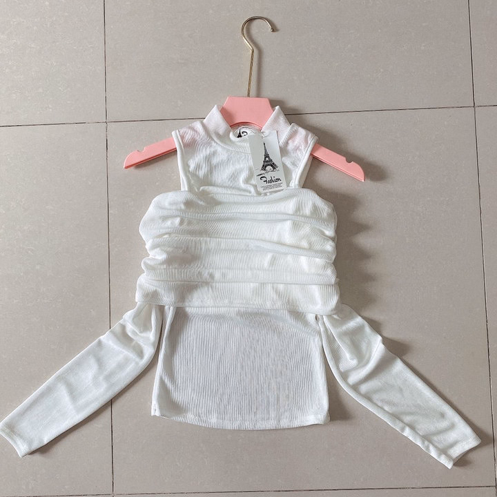 Áo Kiểu Hở Vai Nhũ Tay Dài - Lê Phương Boutique - Ảnh 13