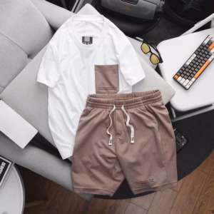 Bộ Thể Thao Nam Cao Cấp Cổ Tròn Men Túi - Thời Trang Hc