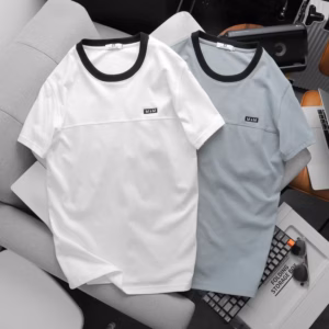 Áo Thun Cổ Tròn Thiết Kế Cao Cấp M&M- Thời Trang Hc