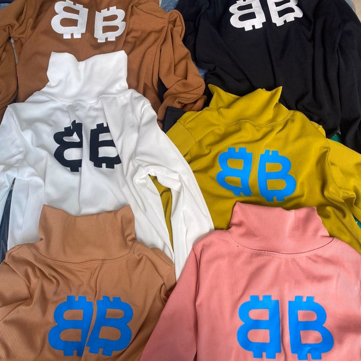 Áo Tay Dài Cổ Lọ In Bb Chất Gân Lụa Mềm Mịn Co Giãn Tốt Không Xù - Lê Phương Boutique - Ảnh 11