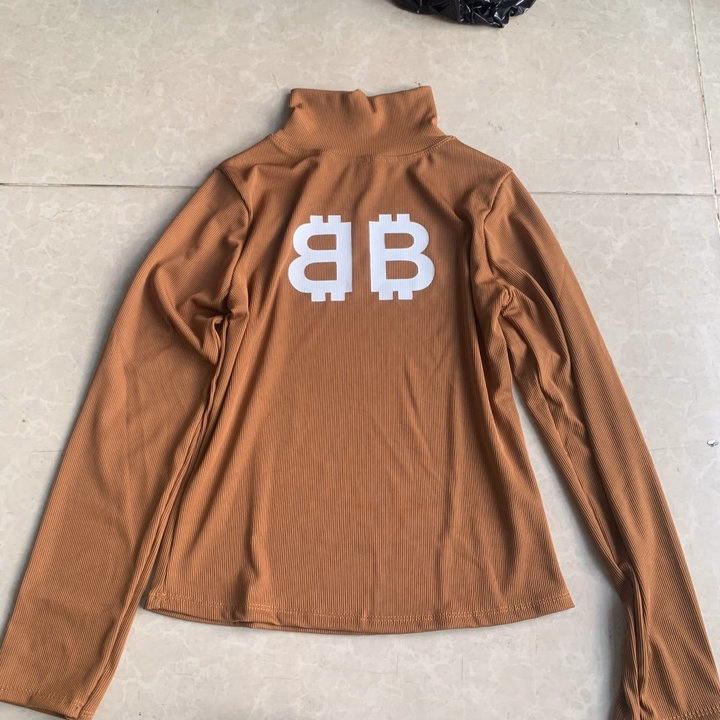 Áo Tay Dài Cổ Lọ In Bb Chất Gân Lụa Mềm Mịn Co Giãn Tốt Không Xù - Lê Phương Boutique - Ảnh 8