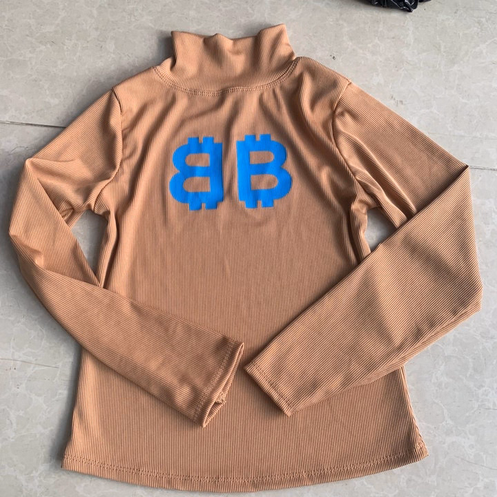 Áo Tay Dài Cổ Lọ In Bb Chất Gân Lụa Mềm Mịn Co Giãn Tốt Không Xù - Lê Phương Boutique - Ảnh 9