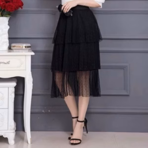 Chân Váy Lưới Dài 3 Tầng Siêu Hot Bhgs - Be Yourself