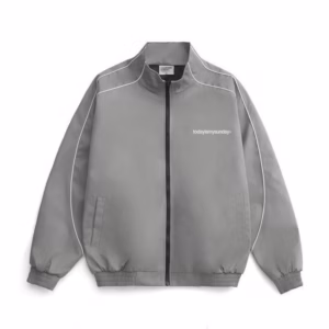 Áo Khoác Dù 2 Lớp In Chữ Todayis Phối Sọc Viền Siêu Chất Thời Trang Hot - Htm Fashion