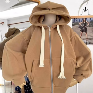 Áo Khoác Chống Nắng Ngắn Croptop Trơn