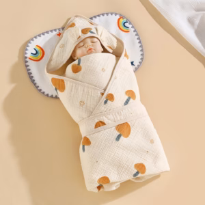 Chăn Ủ Cho Bé Muslin Xuất Hàn 4 Lớp Cao Cấp Thoáng Khí Thấm Hút Mồ Hôi Tốt 56116 - Lady'S Passion