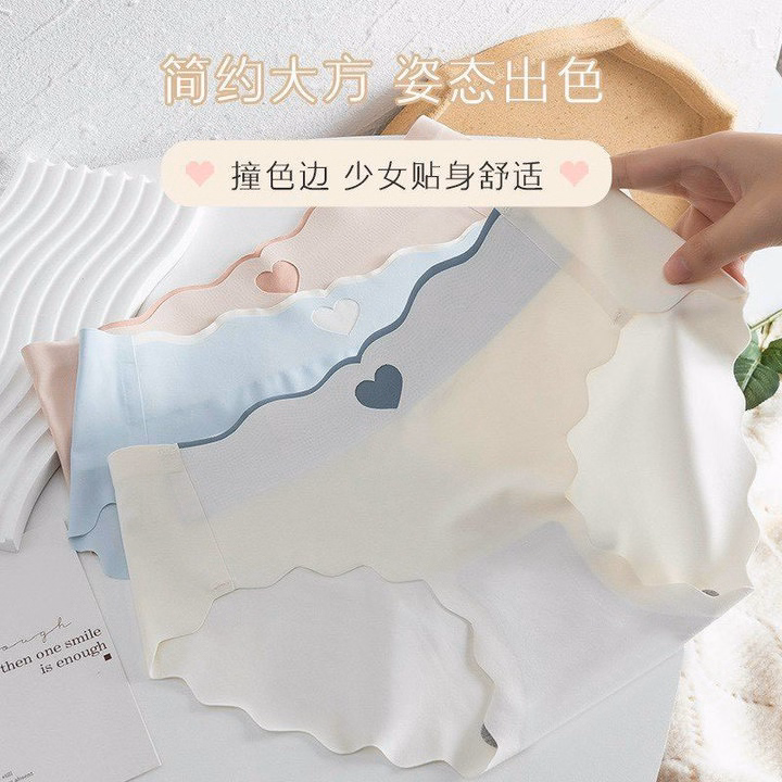 Quần Lót Su Tim Siêu Mỏng Thoáng Mát Rất Đẹp Từ 40-70Kg Dành Cho Nữ - Ảnh 17