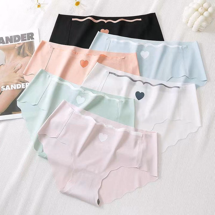 Quần Lót Su Tim Siêu Mỏng Thoáng Mát Rất Đẹp Từ 40-70Kg Dành Cho Nữ - Ảnh 2