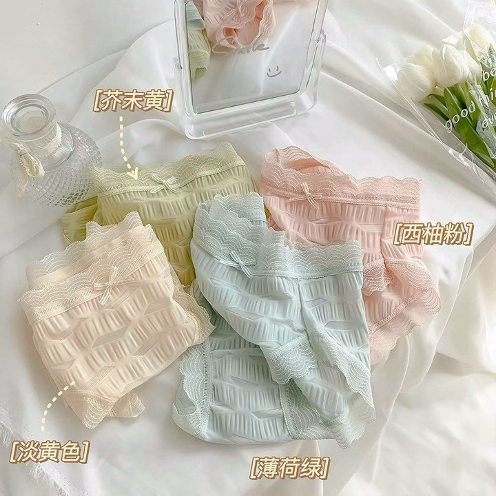 Quần Lót Su Nhún Mềm Mát Siêu Đẹp Từ 40-55Kg Dành Cho Nữ - Ảnh 3