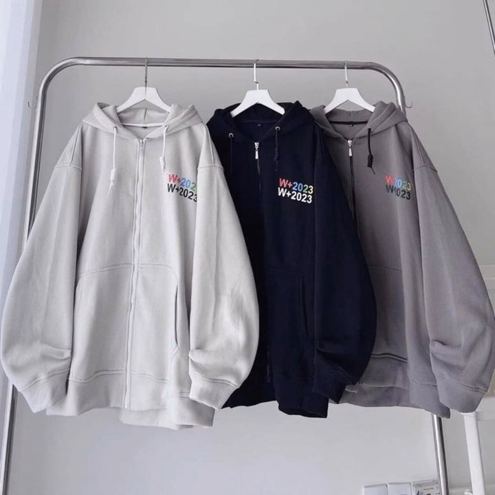 Tổng Hợp Áo Khoác Nỉ Và Hoodie Form Rộng Mũ 2 Lớp Unisex Nam Nữ - Ảnh 3