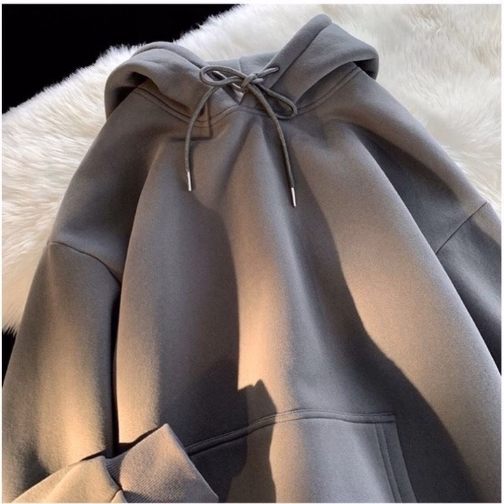 Tổng Hợp Áo Khoác Nỉ Và Hoodie Form Rộng Mũ 2 Lớp Unisex Nam Nữ - Ảnh 8