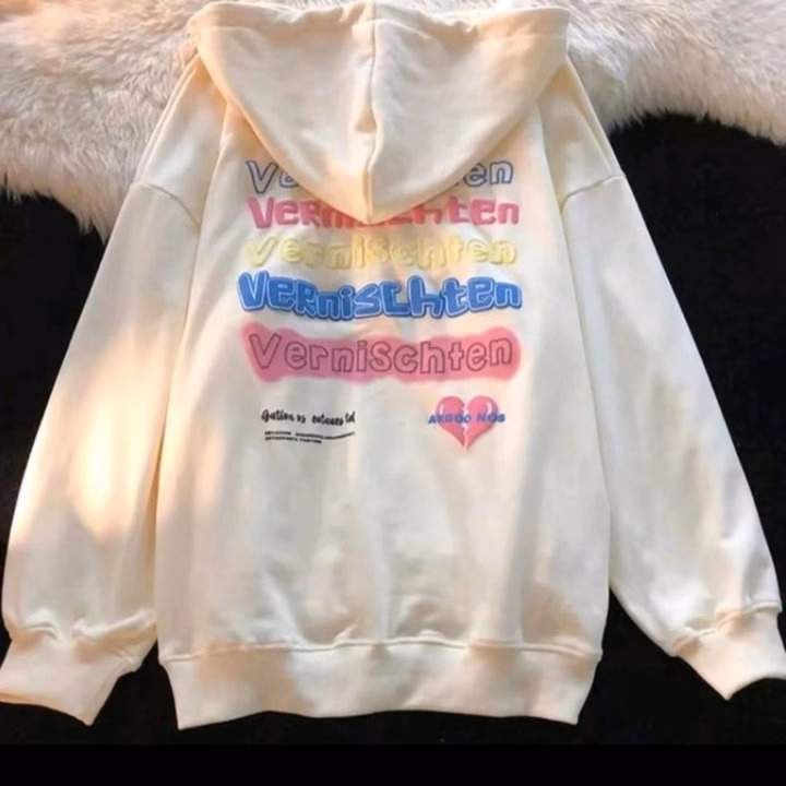 Tổng Hợp Áo Khoác Nỉ Và Hoodie Form Rộng Mũ 2 Lớp Unisex Nam Nữ - Ảnh 12