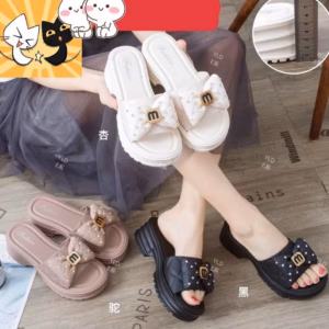 Dép Nữ Nơ Kiểu, Siêu Xinh- Haanh