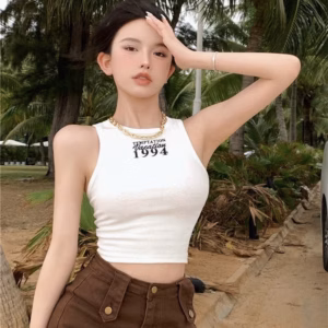 Áo Crotop Ba Lỗ Cổ Tròn Ôm Body 1994 Gu322- Sam Stote