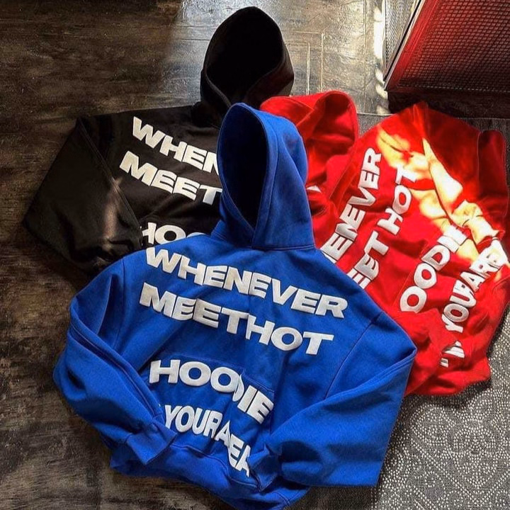 Áo Hoodie Cặp Đôi Unisex Nam Nữ Vải Nỉ Ngoại In Chữ Meet Hot Nhiều Màu Siêu Hot Tp30 - Golden Dream - Ảnh 2