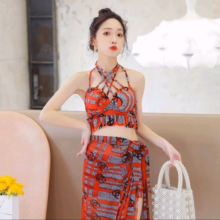 Sét Đồ Bơi Tắm Biển Nữ Bikini 3 Mảnh Cực Sexy Quyến Rũ -Shop Mẹ Bống - Ảnh 8