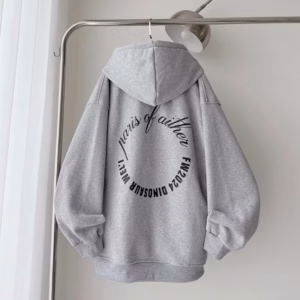Áo Hoodie Form Rộng Unisex Vải Nỉ Ngoại In Chữ Pariss Or Aitherr Nam Nữ Đều Mặc Được Tp22 - Phương Store