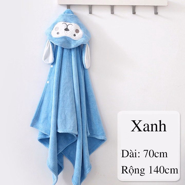 Áo Choàng Tắm Cho Bé Lông Cừu Hình Thú 56619 - Lady'S Passion - Ảnh 4