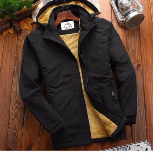 Áo Khoác Dù Nam Lót Lông Có Nón Tháo Rời Cao Cấp Ad005- Phl