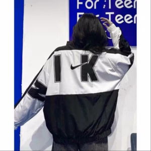 Áo Khoác Dù Vải Gió 2 Lớp Unisex Logo In N.I.K.E Sắc Nét Form Rộng Nam Nữ Thời Trang Hàn Quốc - Sht127 - Minh Hà House