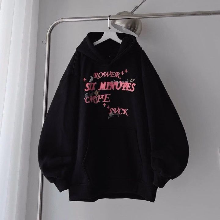Áo Hoodie Nỉ Unisex Form Rộng Rower Hình In Nổi Bật Hot Trend - Sht133 - Minh Hà House - Ảnh 2