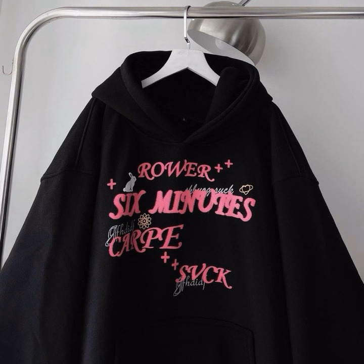 Áo Hoodie Nỉ Unisex Form Rộng Rower Hình In Nổi Bật Hot Trend - Sht133 - Minh Hà House - Ảnh 3