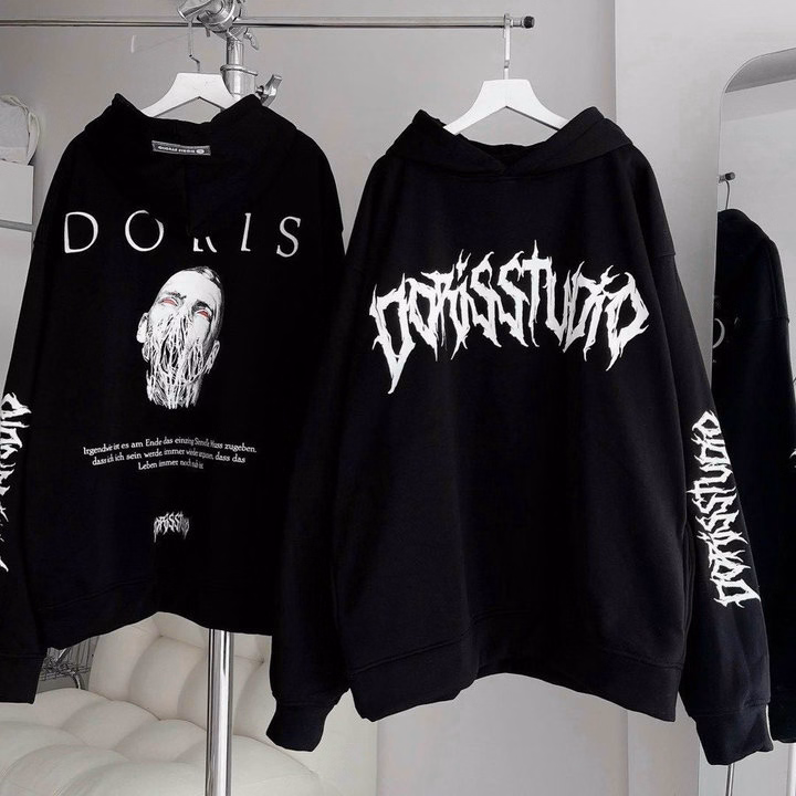 Áo Khoác Hoodie Nỉ Bông Ông Già Do.Ris -Sht140- Minh Hà House - Ảnh 3