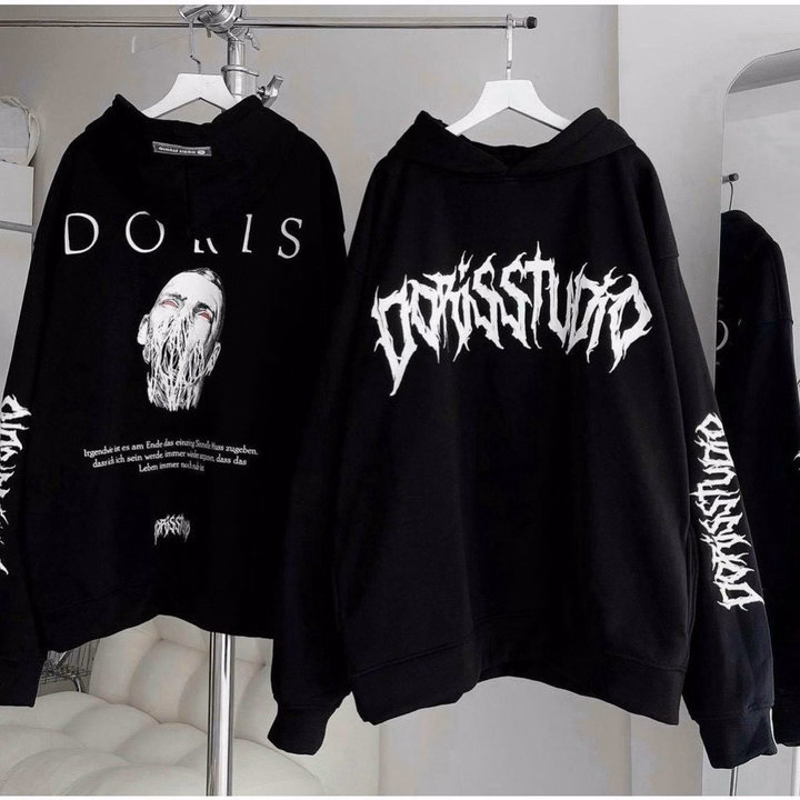 Áo Khoác Hoodie Nỉ Bông Ông Già Do.Ris -Sht140- Minh Hà House - Ảnh 2