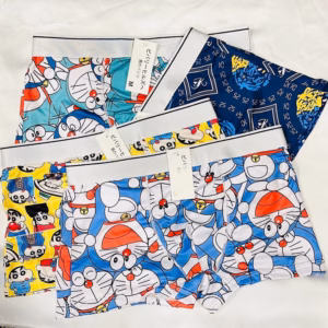 Quần Sịp Đùi Doraemon Từ 30-85Kg Thun Lạnh Dành Cho Nam