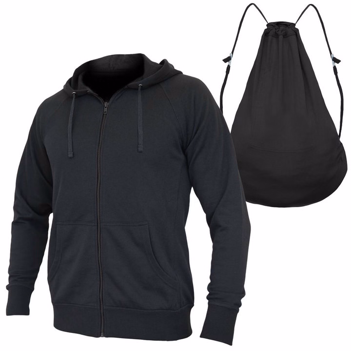 Áo Khoác Nỉ Nam Nữ Chuyển Đổi Balô 2 Trong 1 Akn60 - Phl